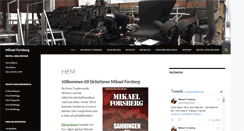Desktop Screenshot of mikaelforsberg.se